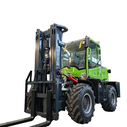 Firehjulsdrift off-road gaffeltruck